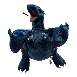FOLKMANIS 3 Headed Dragon‎ Puppet Blue